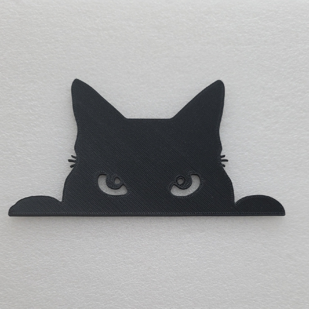 Black Cat Silhouette Wall Decor - Picture 2 of 6